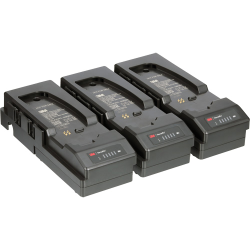 Versaflo 3-Station Battery Charger Pack for Versaflo TR-300+ PAPR Meunier Outillage Industriel