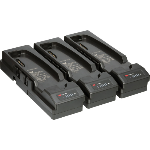 Versaflo 3-Station Battery Charger Pack for Versaflo TR-600 & TR-800 Meunier Outillage Industriel