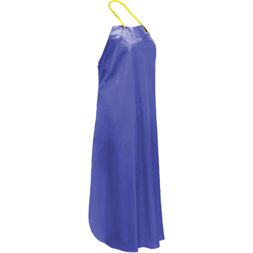 CoverMe Apron, PVC/Vinyl, 45" L x 35" W, Blue Meunier Outillage Industriel