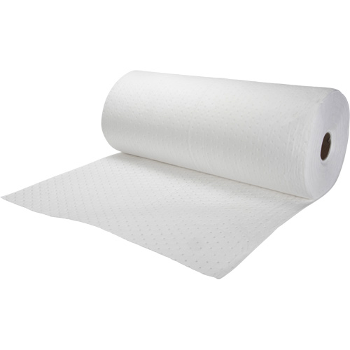 Bonded Sorbent Rolls, Heavyweight, 150' L x 30" W, 24 gal. Absorbancy Meunier Outillage Industriel