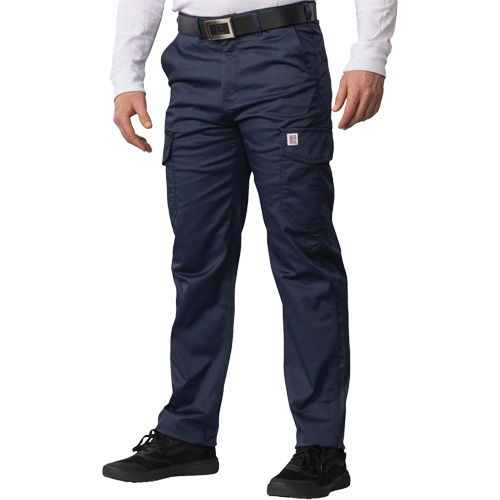 Pantalon cargo Big Flex, Poly-coton/Spandex, Bleu marin, Taille 60, Entrejambe 30 Meunier Outillage Industriel