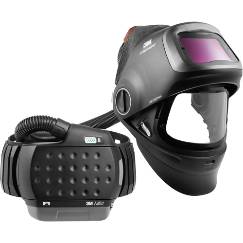 Speedglas G5-01 Heavy-Duty Welding Helmet with Adflo PAPR Assembly, Welding Helmet, Lithium-Ion Battery Meunier Outillage Industriel