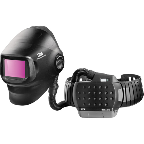 Speedglas G5-01 Heavy-Duty Welding Helmet with Adflo PAPR Assembly, Welding Helmet, Lithium-Ion Battery Meunier Outillage Industriel