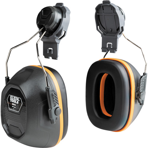 Cache-oreilles pour casques de s&eacute;curit&eacute;, Fixation pour casque, 27 NRR dB Meunier Outillage Industriel