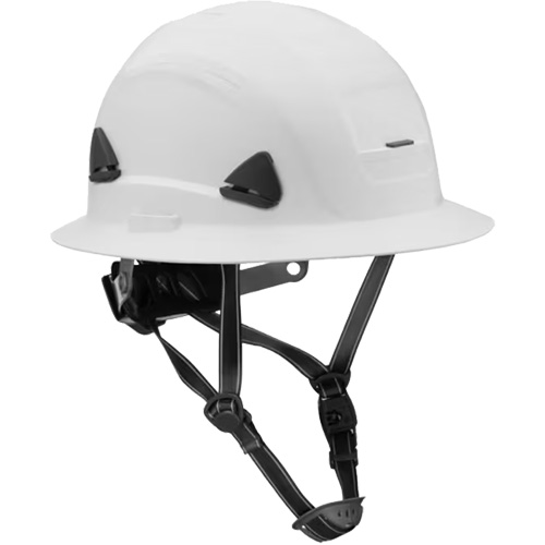 Fibre Metal Climbing Style Helmet with Full Brim, Meets CSA Type 2, Ratchet Suspension, Non-Vented Meunier Outillage Industriel