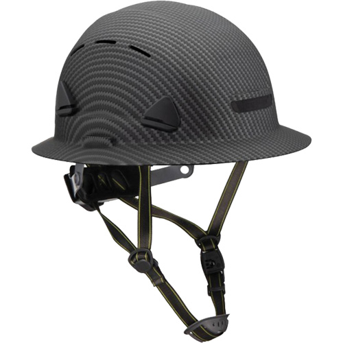 Fibre Metal Climbing Style Helmet with Full Brim, Meets CSA Type 2, Ratchet Suspension, Vented Meunier Outillage Industriel