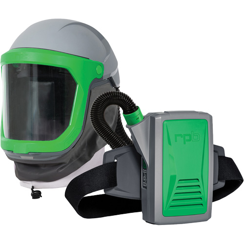 Respirateur Z-Link avec APR motoris&eacute; PX5 & joint FR pour le cou Zytec, Respirateur &agrave; masque Meunier Outillage Industriel