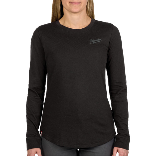 FREEFLEX Long-Sleeve Hybrid T-Shirt, Women's, X-Small, Black Meunier Outillage Industriel