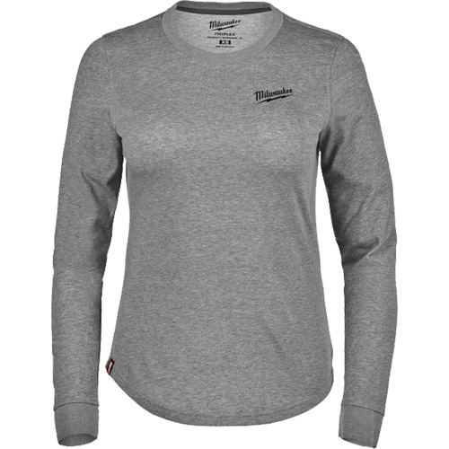 FREEFLEX Long-Sleeve Hybrid T-Shirt, Women's, X-Small, Grey Meunier Outillage Industriel
