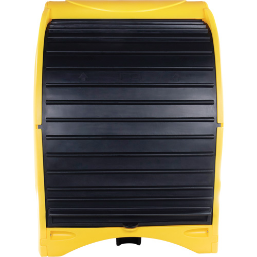 4-Drum Hard Cover Spill Pallet, 68.11" L x 61.61" W x 83.07" H, 1433 lbs. Load Capacity Meunier Outillage Industriel