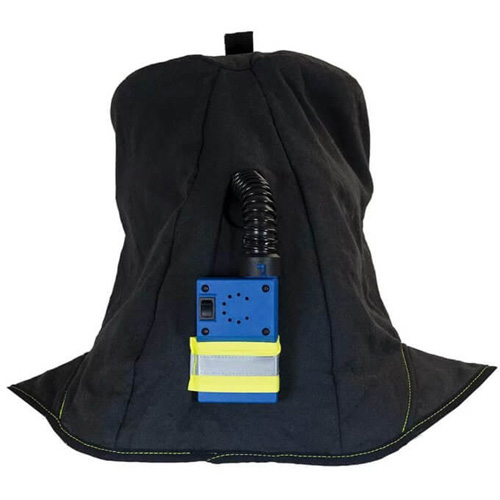 Cagoule de protection contre l'arc &eacute;lectrique TCG, Noir, 40 cal/cm², ANSI Z87.1/ASTM F1506/ASTM F1959/ASTM F2178/R&eacute;pond ou surpasse la norme CSA Z462/NFPA 70E, 4 Arc &eacute;lectrique EPI cat&eacute;gorie niveau Meunier Outillage Industriel