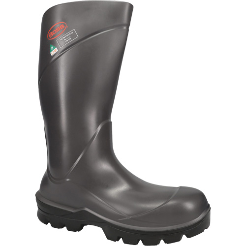 Bottes de s&eacute;curit&eacute; int&eacute;grales Boss Footwear, Polyur&eacute;thane, Embout Acier, Taille 4, Imperm&eacute;able Meunier Outillage Industriel
