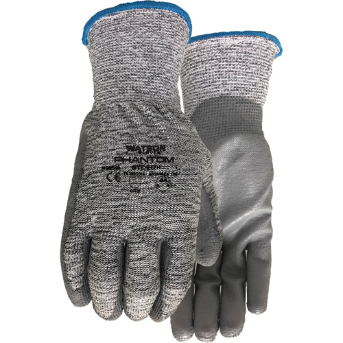 Gants 369 Stealth Phantom, Taille T-petit, Calibre 13, Rev&ecirc;tement Polyur&eacute;thane, Enveloppe en Acier inoxydable/PEHP/Fibre de verre, ASTM ANSI niveau A4/EN 388 niveau D Meunier Outillage Industriel