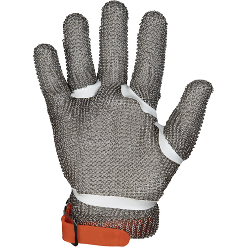 Gants en maille m&eacute;tallique MMG conformes aux normes alimentaires, Taille 2T-petit, Enveloppe en Acier inoxydable, ASTM ANSI niveau A9 Meunier Outillage Industriel