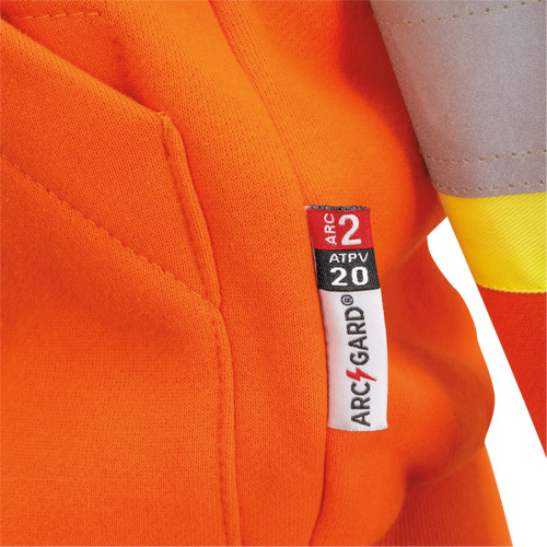Heavyweight Safety Hoodie, Women's, X-Small, High Visibility Orange Meunier Outillage Industriel