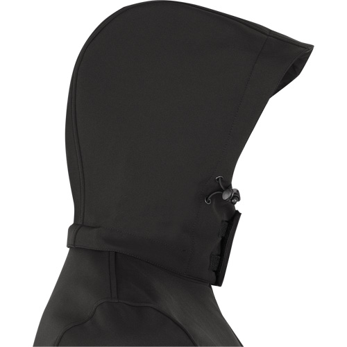 Heated Soft-Shell Jacket, Men's, Small, Black Meunier Outillage Industriel