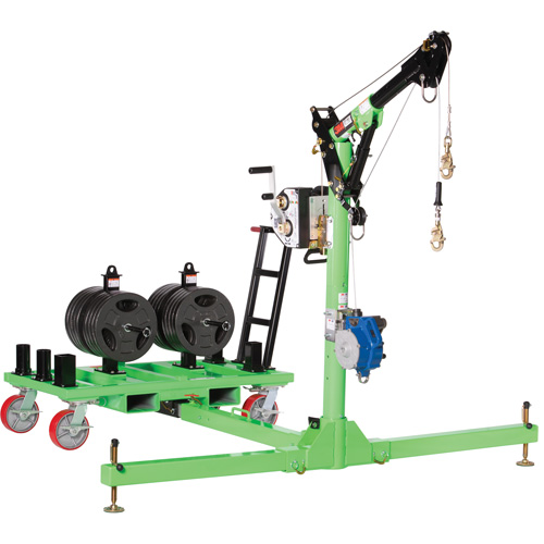 DBI-SALA&reg; Confined Space Counterweighted Cart Base Meunier Outillage Industriel