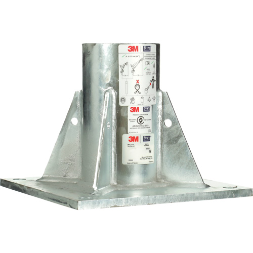 Socle de montage sur plancher galvanis&eacute; pour espace clos DBI-SALA Meunier Outillage Industriel