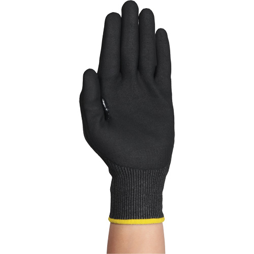 HyFlex&reg; 11-594 Cut-Resistant Gloves, Size Medium/8, 18 Gauge, Nitrile Coated, HPPE/Intercept Shell, ASTM ANSI Level A9/EN 388 Level F Meunier Outillage Industriel