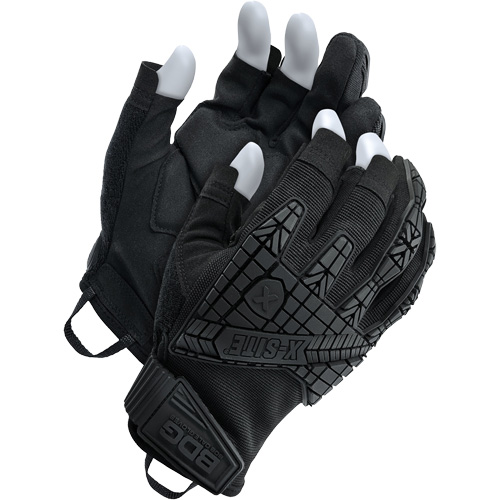 Gants de d&eacute;clenchement r&eacute;sistants aux chocs X-Site, Paume Su&egrave;de, Taille T-petit Meunier Outillage Industriel
