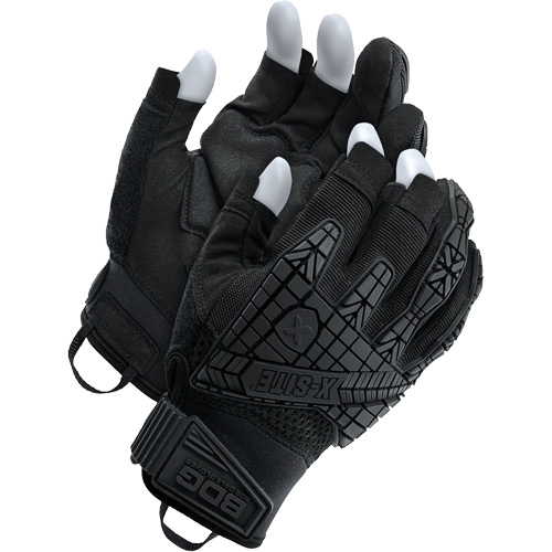 X-Site&reg; Impact Trigger Finger Gloves, Suede Palm, Size Small Meunier Outillage Industriel