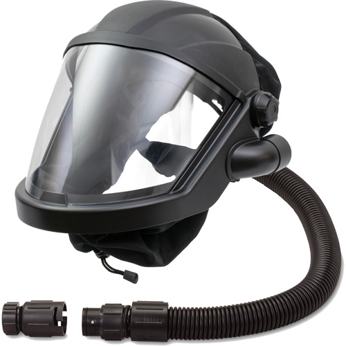 MAXSHIELD&reg; Supplied Air Respirator Shield with No Valve, Standard, Facepiece Meunier Outillage Industriel