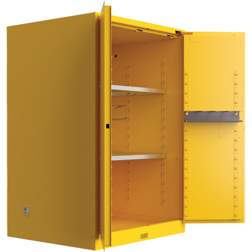 Armoire de s&eacute;curit&eacute; pour produits inflammables Utili-Guard+, 45 gal., 2 Porte(s), 43" La x 65" h x 22" p Meunier Outillage Industriel