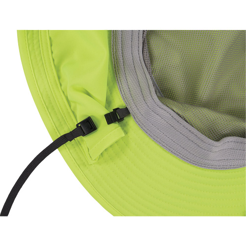 Chapeau de garde forestier 8934 Chill-Its avec prot&egrave;ge-nuque, petit/moyen, Lime haute visibilit&eacute; Meunier Outillage Industriel