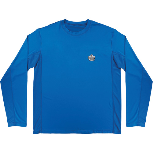 Chemise de refroidissement &agrave; manches longues avec protection solaire et UV Chill-Its 6689, Bleu, Petit Meunier Outillage Industriel