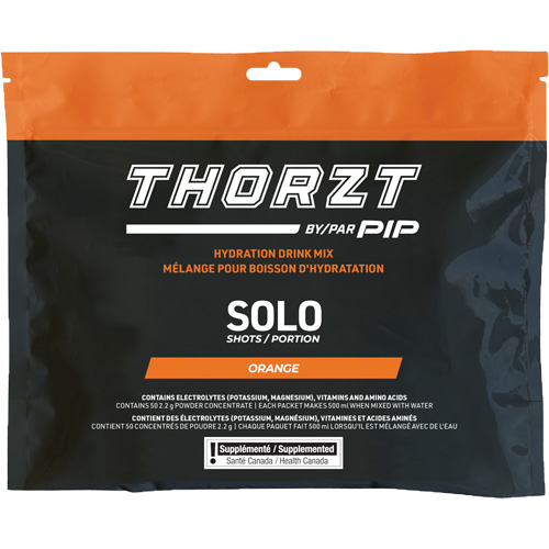 THORZT Sugar-Free Solo Shot Hydration Drink Mix, Single Serve, Orange Meunier Outillage Industriel