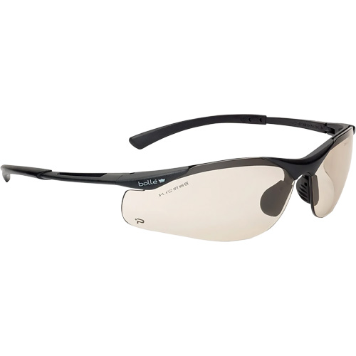 Contour BSSI Safety Glasses, Brown/Copper Lens, Anti-Fog/Anti-Scratch, ANSI Z87+ Meunier Outillage Industriel