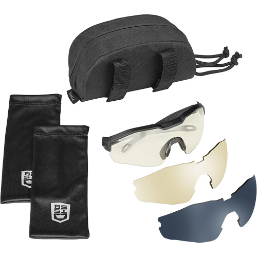 MY6 Safety Glasse Eyeshield Kit, Clear/Copper/Smoke Lens, Anti-Fog/Anti-Scratch, ANSI Z87+ Meunier Outillage Industriel