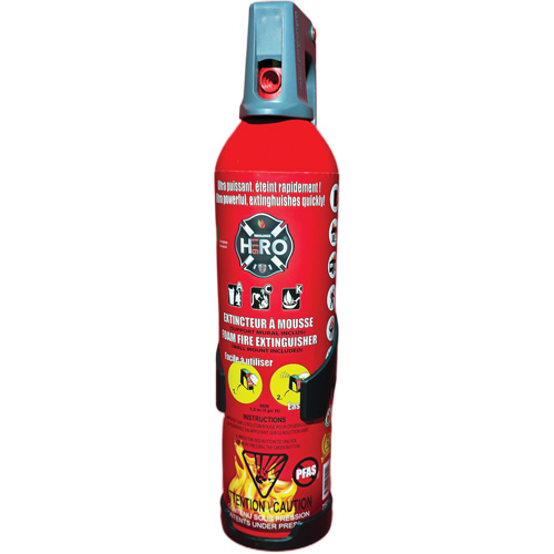 Extincteur Hero 911 sans PFAS, ACK, Capacit&eacute; 750 ml Meunier Outillage Industriel