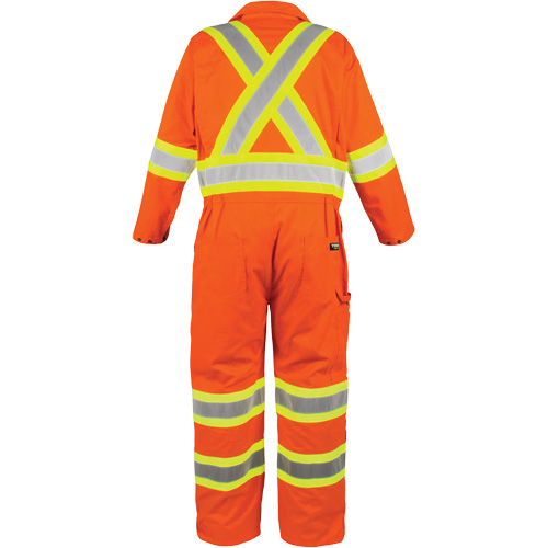 High-Visibility Unlined Coveralls, 2X-Large, High Visibility Orange Meunier Outillage Industriel