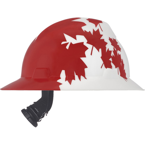 Casque de protection V-Gard &agrave; fentes s&eacute;rie Canadian Freedom, Suspension Rochet, Non ventil&eacute; Meunier Outillage Industriel