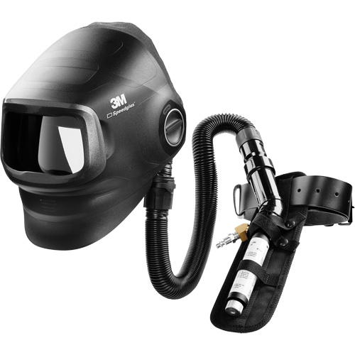 Speedglas G5-01 Heavy-Duty Welding Helmet with V-100 Vortex Cooling Valve, Standard, Welding Meunier Outillage Industriel