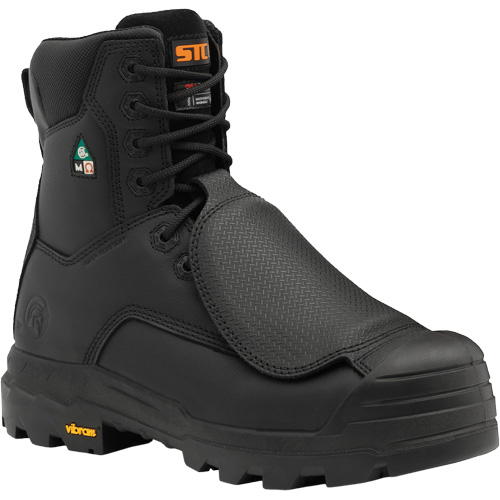 Vulcan Work Boots with External Metguard, Leather, Size 7, Impermeable Meunier Outillage Industriel
