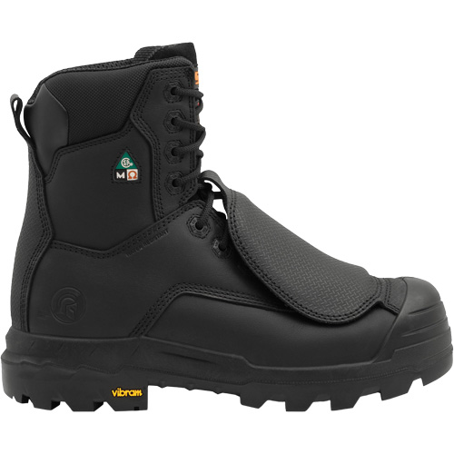 Vulcan Work Boots with External Metguard, Leather, Size 7, Impermeable Meunier Outillage Industriel