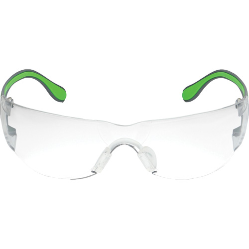 Lunettes de s&eacute;curit&eacute; gris/vert Adapt Lite, Lentille Transparent, Antibu&eacute;e/Anti-&eacute;gratignures, ANSI Z87+/R&eacute;pond ou surpasse la norme CSA Z94.3 Meunier Outillage Industriel