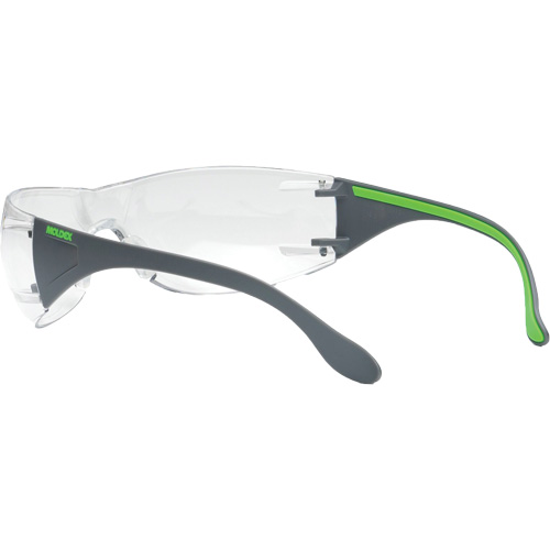 Lunettes de s&eacute;curit&eacute; gris/vert Adapt Lite, Lentille Transparent, Antibu&eacute;e/Anti-&eacute;gratignures, ANSI Z87+/R&eacute;pond ou surpasse la norme CSA Z94.3 Meunier Outillage Industriel