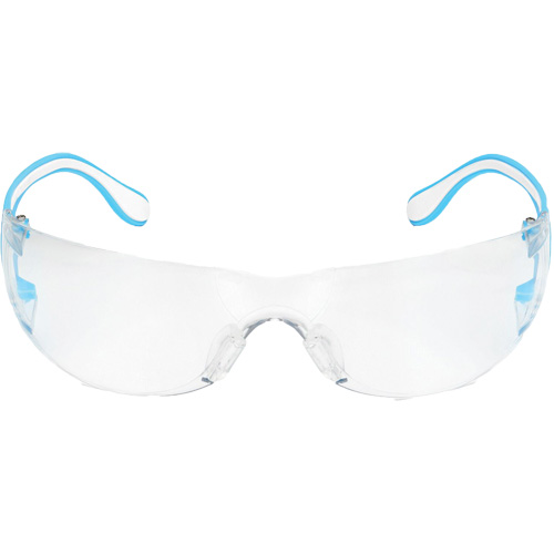 Lunettes de s&eacute;curit&eacute; bleu/blanc Adapt Lite, Lentille Transparent, Antibu&eacute;e/Anti-&eacute;gratignures, ANSI Z87+/R&eacute;pond ou surpasse la norme CSA Z94.3 Meunier Outillage Industriel