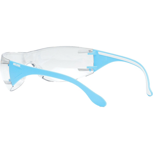 Lunettes de s&eacute;curit&eacute; bleu/blanc Adapt Lite, Lentille Transparent, Antibu&eacute;e/Anti-&eacute;gratignures, ANSI Z87+/R&eacute;pond ou surpasse la norme CSA Z94.3 Meunier Outillage Industriel