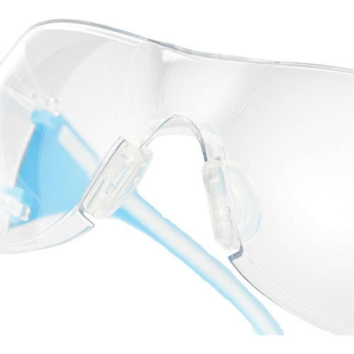 Lunettes de s&eacute;curit&eacute; bleu/blanc Adapt Lite, Lentille Transparent, Antibu&eacute;e/Anti-&eacute;gratignures, ANSI Z87+/R&eacute;pond ou surpasse la norme CSA Z94.3 Meunier Outillage Industriel
