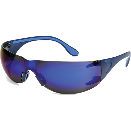 Lunettes de s&eacute;curit&eacute; Adapt Lite, Lentille Miroir bleu, Antibu&eacute;e/Anti-&eacute;gratignures, ANSI Z87+/R&eacute;pond ou surpasse la norme CSA Z94.3 Meunier Outillage Industriel