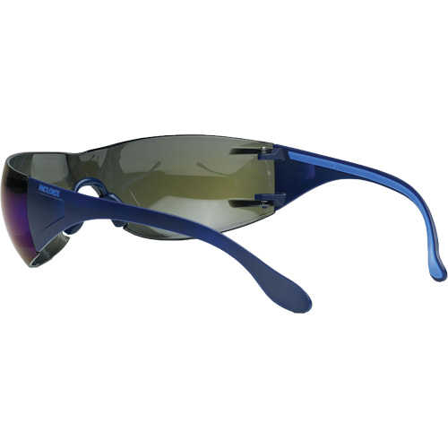Lunettes de s&eacute;curit&eacute; Adapt Lite, Lentille Miroir bleu, Antibu&eacute;e/Anti-&eacute;gratignures, ANSI Z87+/R&eacute;pond ou surpasse la norme CSA Z94.3 Meunier Outillage Industriel