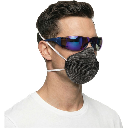 Lunettes de s&eacute;curit&eacute; Adapt Lite, Lentille Miroir bleu, Antibu&eacute;e/Anti-&eacute;gratignures, ANSI Z87+/R&eacute;pond ou surpasse la norme CSA Z94.3 Meunier Outillage Industriel