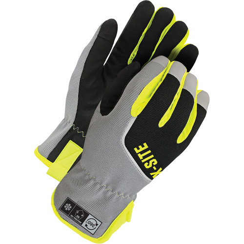 Gants de performance r&eacute;sistants &agrave; la coupe X-Site doubl&eacute;s en microfibre, Taille 6/T-petit, Enveloppe en Thinsulate/Spandex, ASTM ANSI niveau A5 Meunier Outillage Industriel