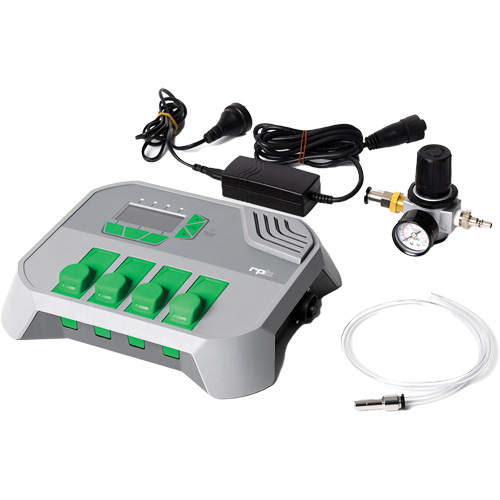 Moniteur de gaz GX4 avec cartouche CO de 5 ppm et ensemble d'adaptateur d'alimentation Meunier Outillage Industriel