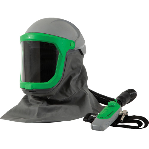 Respirateur Z-Link avec lentille de s&eacute;curitaire, cape &agrave; l'&eacute;paule FR, tube de respiration & C40, Respirateur &agrave; masque/Masque de soudage Meunier Outillage Industriel
