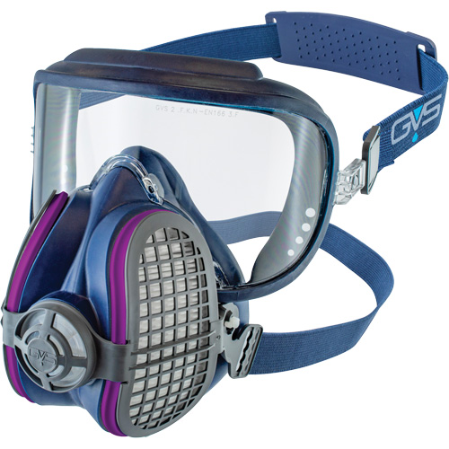 Respirateur Elipse Integra P100 NIOSH avec filtres de rechange, &eacute;lastom&egrave;re/Thermoplastique, Petit/Moyen Meunier Outillage Industriel